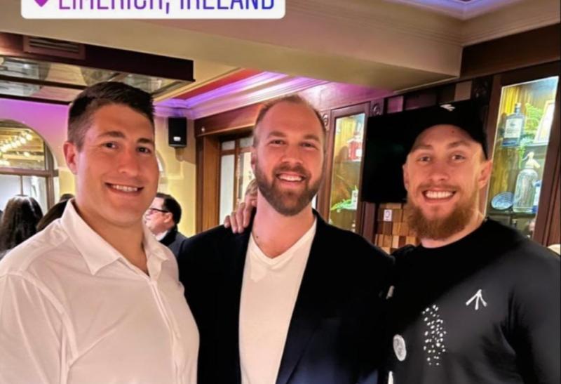 American football stars jet into Limerick for Adare Manor wedding