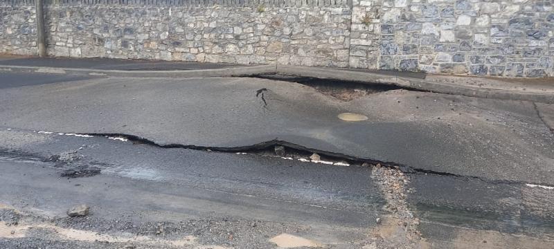 Serious traffic delays as road on Limerick/Clare border collapses