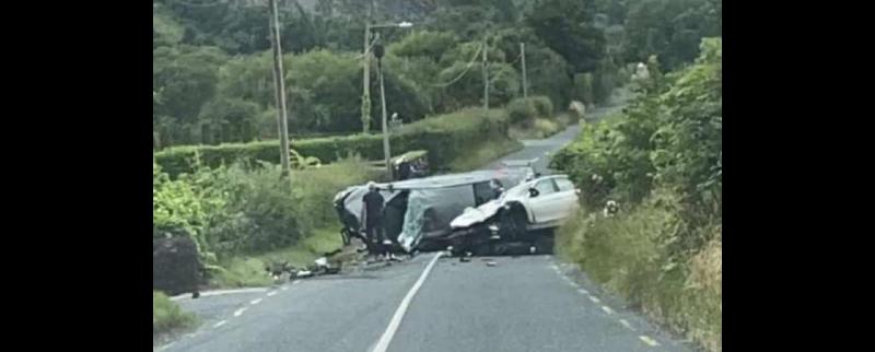 Two men hospitalised following Limerick collision