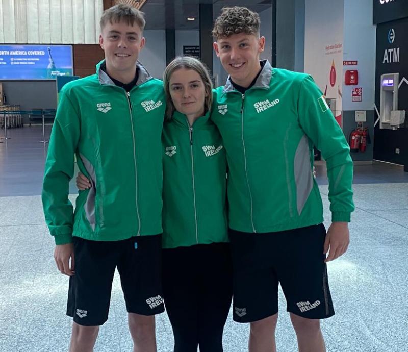 Limerick trio to compete in European Junior Swimming Championships
