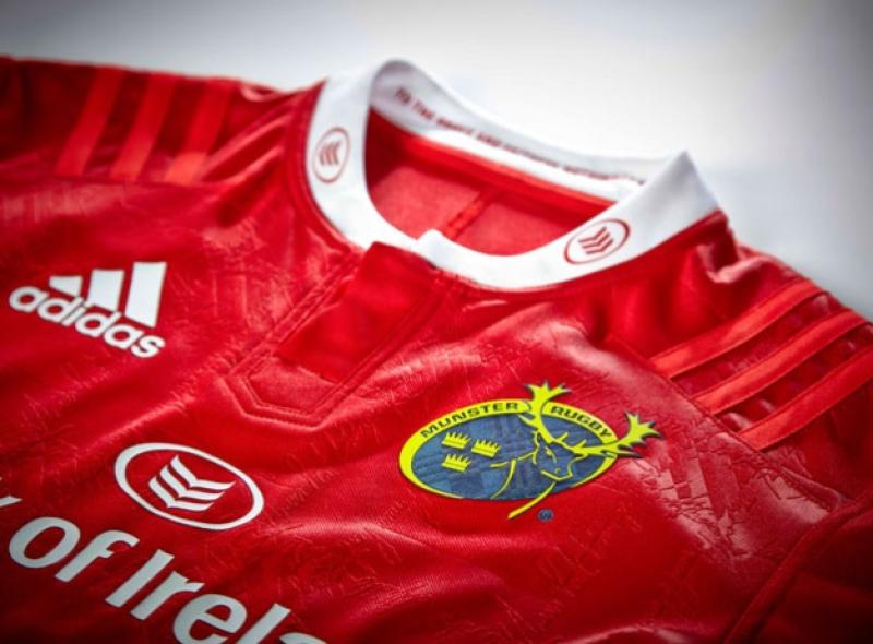 The new Munster home jersey for the 2015-2016 season
