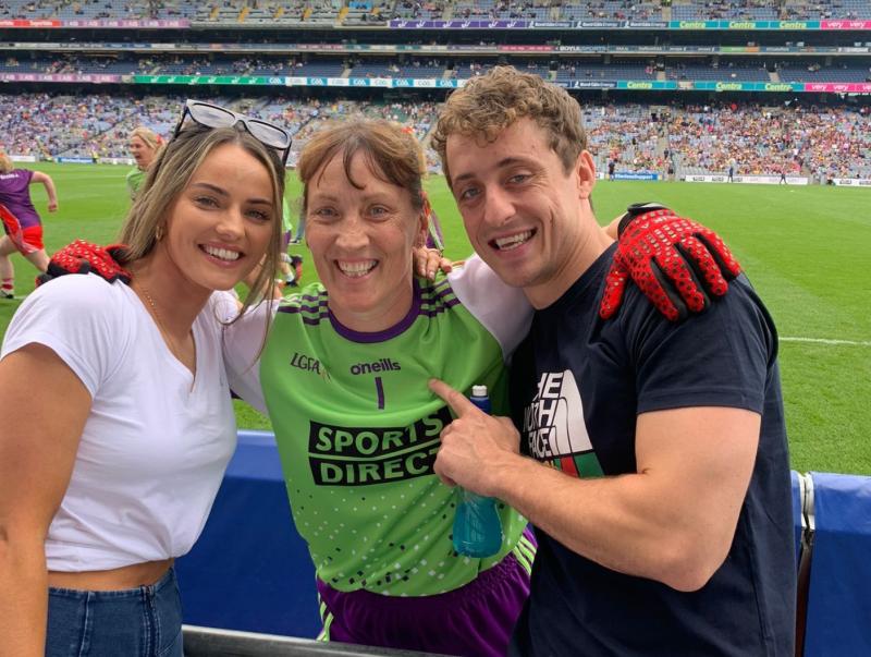 Roles reversed as Limerick GAA stars congratulate their mum in Croker