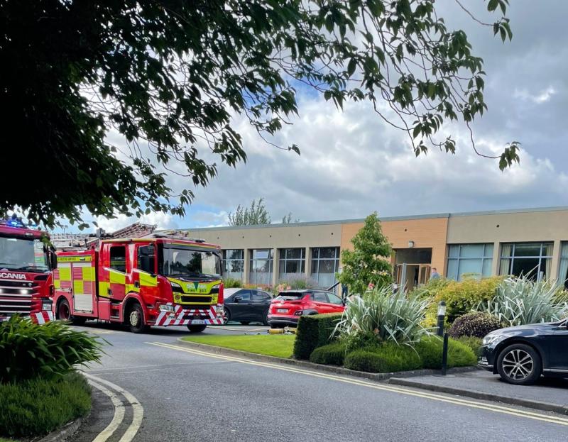 Limerick hotel and spa evacuated due to fire
