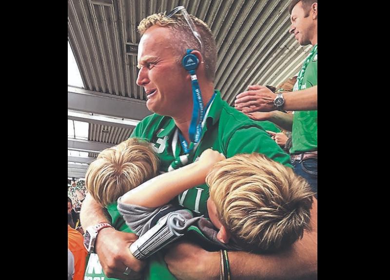 Viral photo, cast in steel, will live long in Limerick supporter's memory