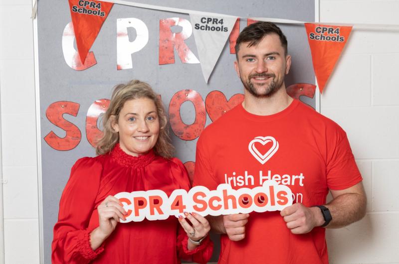 Limerick rugby star learns life-saving CPR skills in honour of relative who died from heart condition