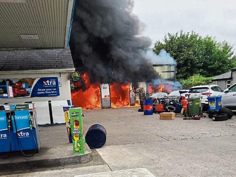 Limerick businesses impacted by garage fire thank locals for their support following blaze