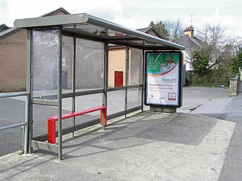 Stuck in the rain...  calls for more bus shelters in rural Limerick