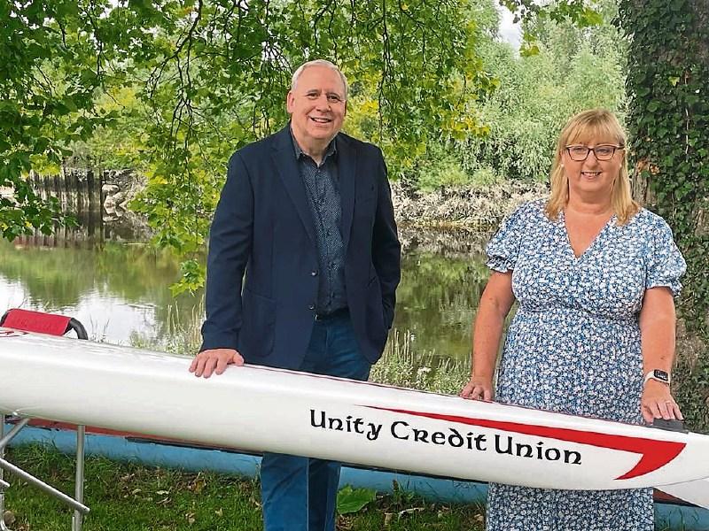 Unity Credit Union rows in to support Athlunkard Boat Club in Limerick city