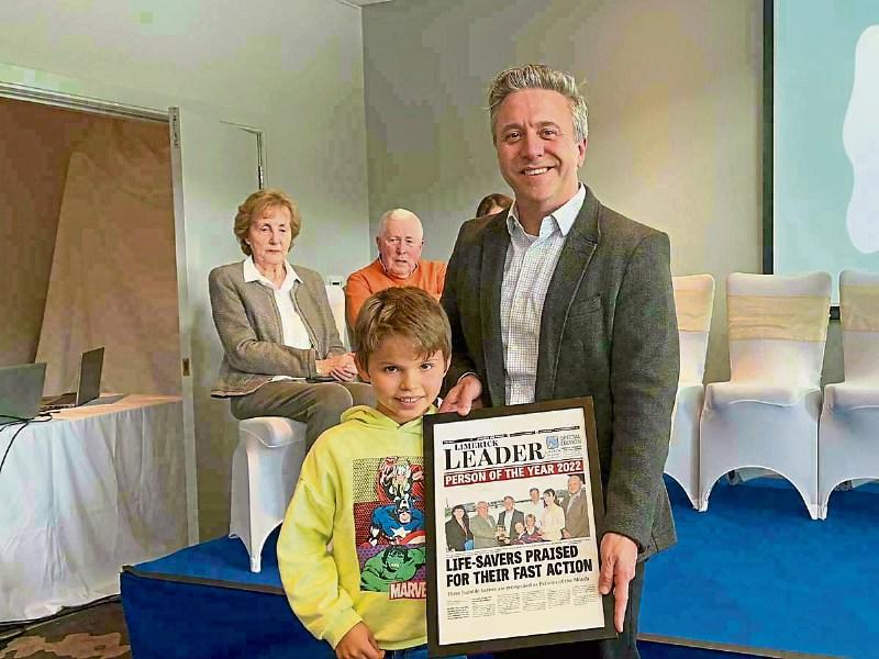 Hero medics’ emotional meeting with family of Limerick man they saved