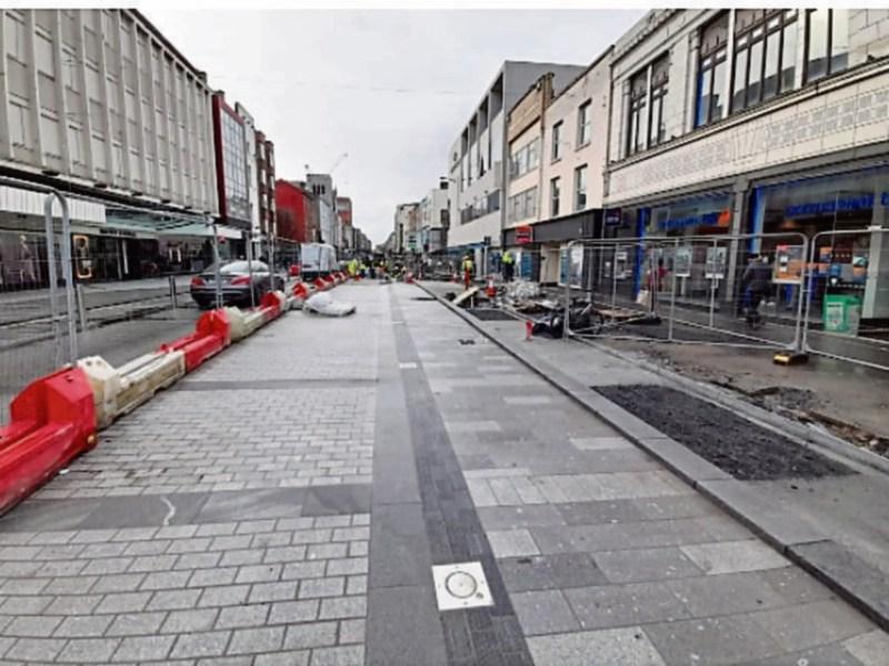 Date confirmed for completion of works in Limerick's O'Connell Street