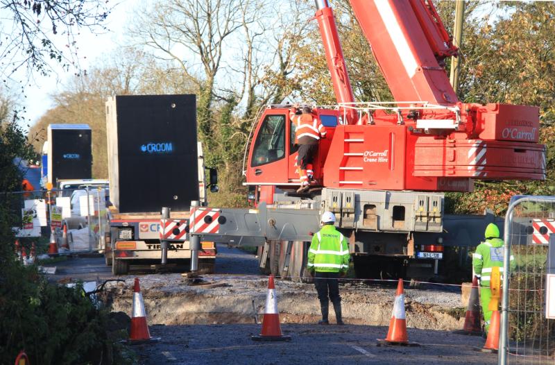 Council carries out 'emergency' repairs on busy Limerick road