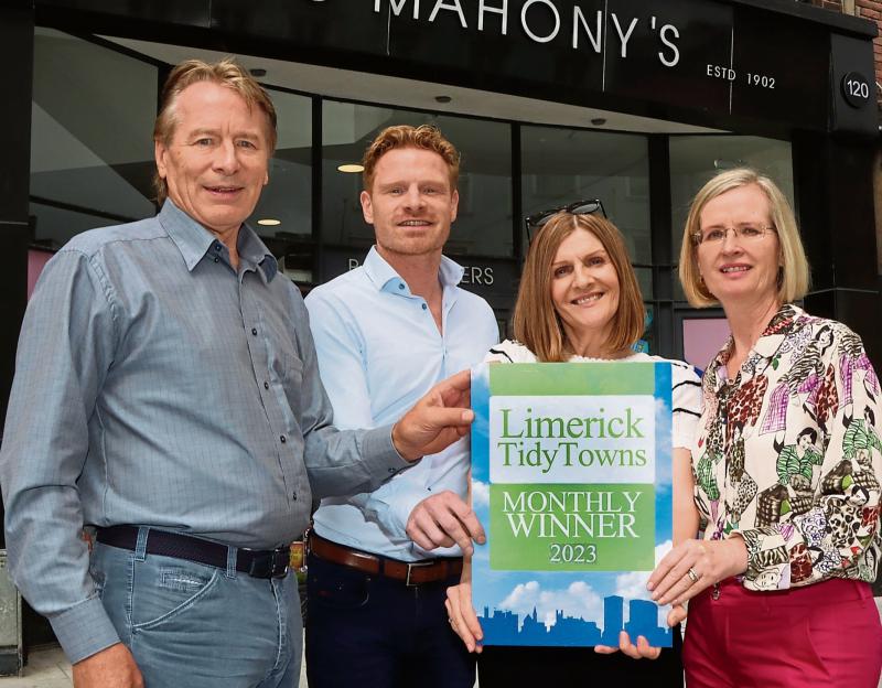 Limerick shop named bi-monthly Tidy Towns winner 