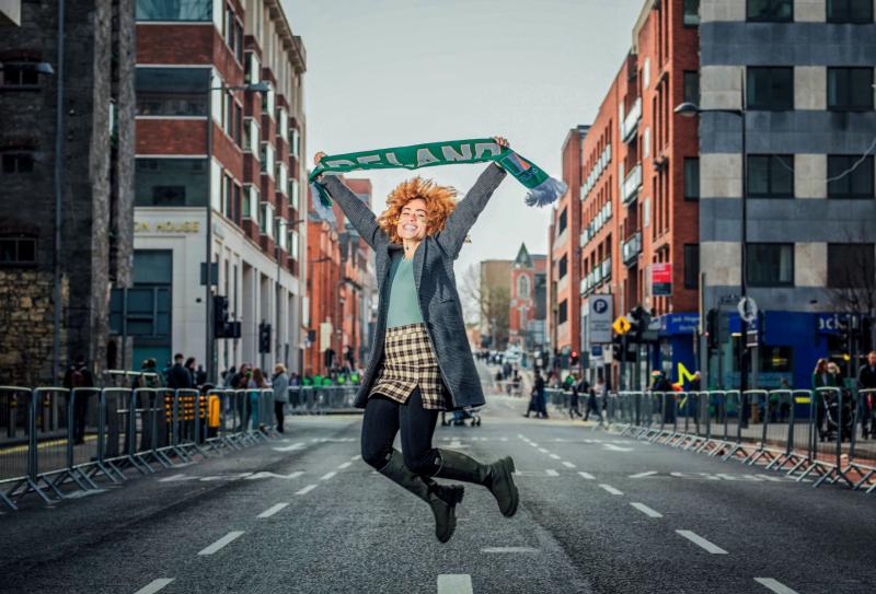 Limerick City streets turn green for St Patrick's Day
