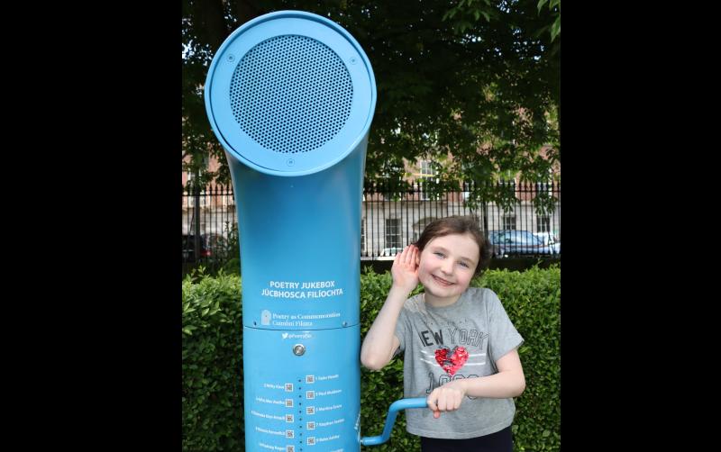 In Pictures: Jukebox brings poetry to life in Limerick park