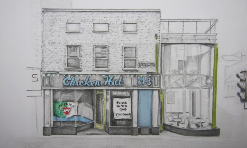 Superstar Michael Bublé receives printed picture of iconic Limerick takeout