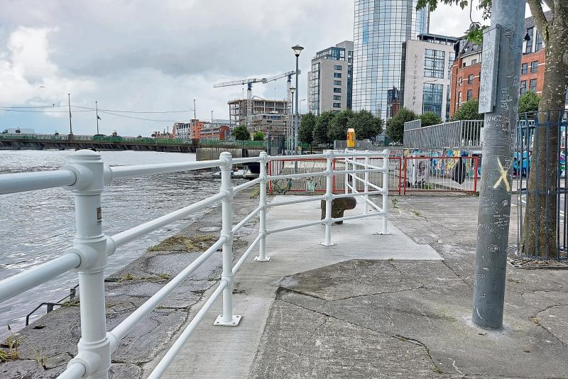 New railings close the river gap in Limerick city