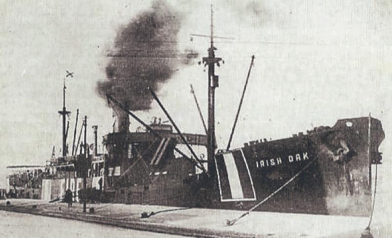 The Irish ship that was caught in war&rsquo;s crossfire