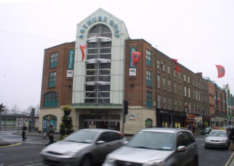 The tribunal heard of an altercation between a security guard and tenant at Arthur's Quay shopping centre