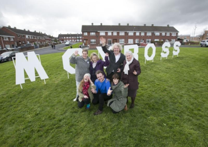 Hollywood glamour: Grace Dyas, Louise Donlon, Mike Fitzpatrick, Sheila Deegan, Lauren Larkin and Louise Lewis launching the project this week. Picture: Brian Gavin/Press 22