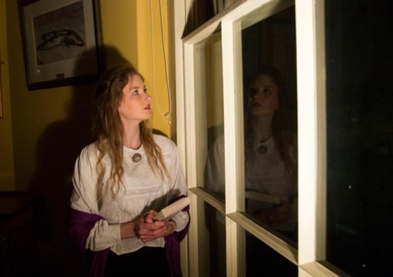 Courtney McKeon who plays Lucy in Whitby, Joan Sheehy's 'fresh look' at Bram Stoker's Dracula, running as part of Pulse II. Picture: Alan Place