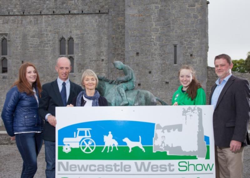 Newcastle West Show committee members Sharon Burke, Peter Leonard, Claire Geary, Alison Geary and Seamus Shanahan pictured at the launch of the Show at the Desmond Hall, Newcastle West. Picture: Marie Keating