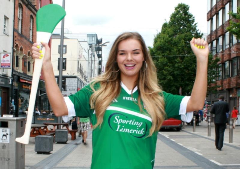 Miss Limerick, Grace Walsh looking forward to the All-Ireland semi-final between Limerick and Kilkenny        Picture: Adrian Butler