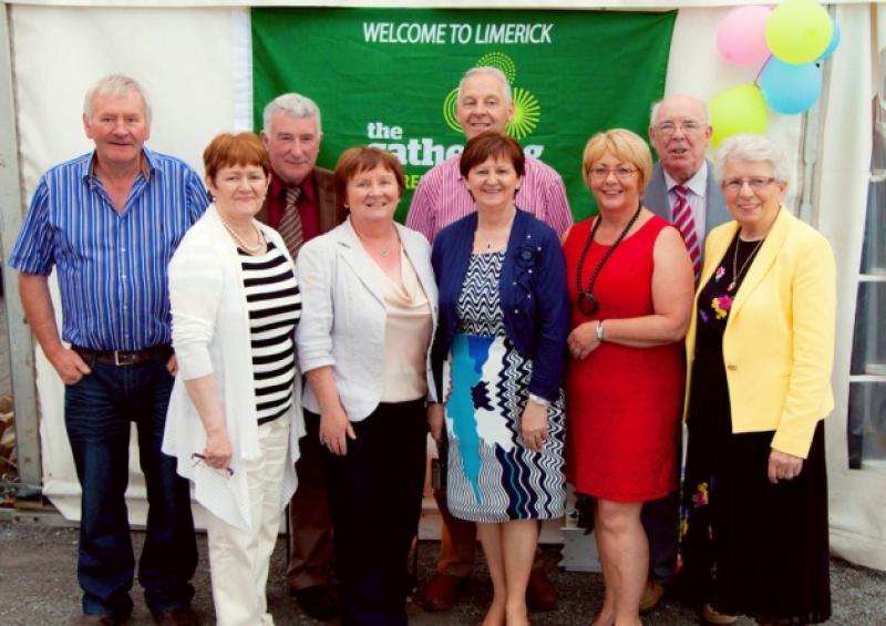Members of the the committee for the Clounleharde school Reunion, which took place at Knockdown