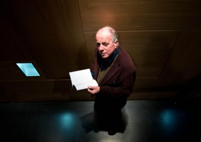 Launch: Paddy Bushe, editor of the Stony Thursday anthology at 69 O'Connell Street last week, as part of the Cuisle International Poetry festival. Picture: Sean Curtin