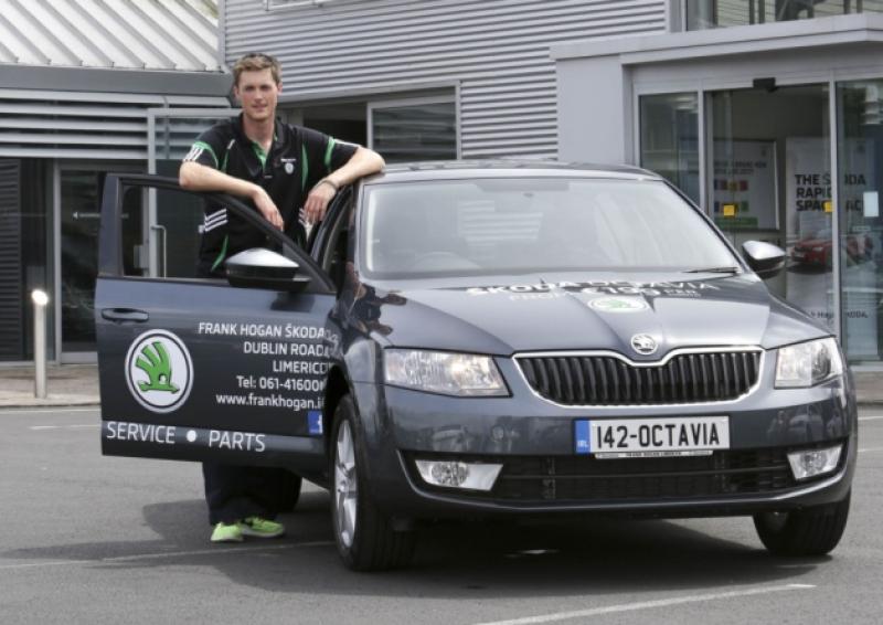 Gavin O'Mahoney pictured at Frank Hogan's garage