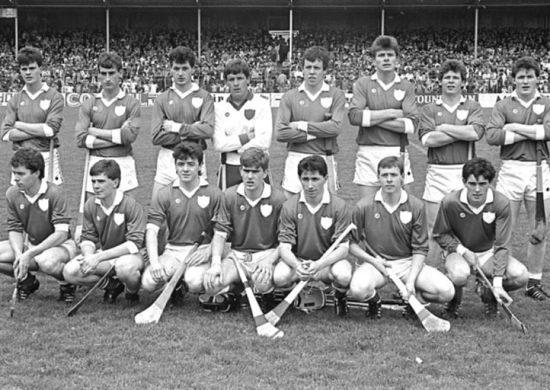 The Limerick team that beat Galway to win the 1987 All Ireland U-21 hurling title