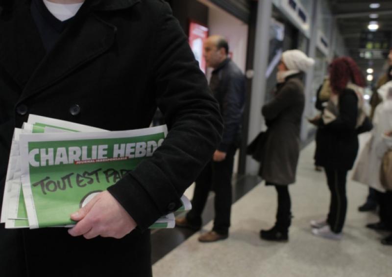 Over 100 copies of Charlie Hebdo sold out in the city recently