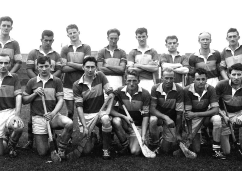 No helmets in those days! The Cappamore team who defeated Dromcollogher in the 1964 Limerick senior hurling championship final by a score line of 5-5 to 1-4