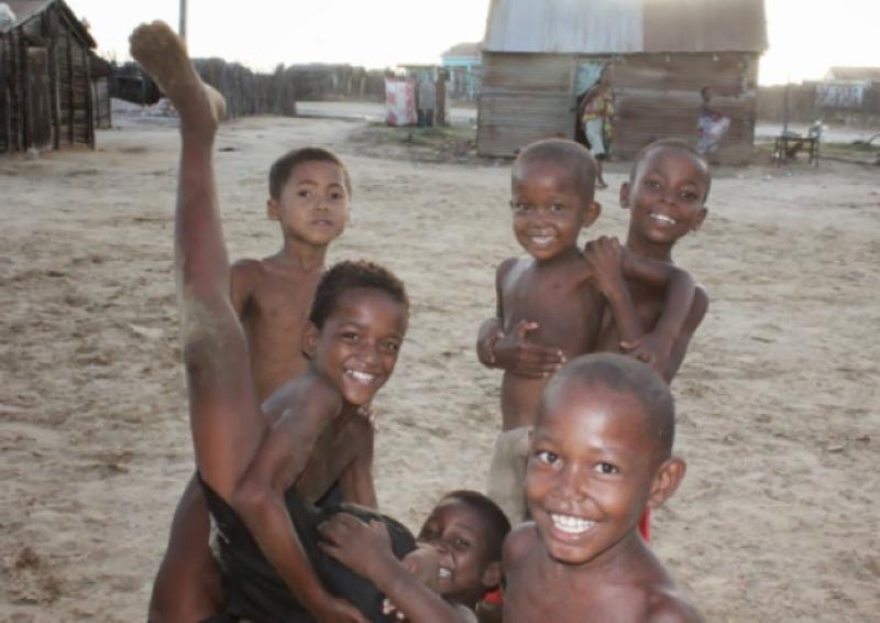 Some of the friends Mary Theresa Clancy made while travelling through Madagascar; this image is taken from the blog she has been keeping. The blog can be found online by visiting http://maryteacherisat.blogspot.ie/