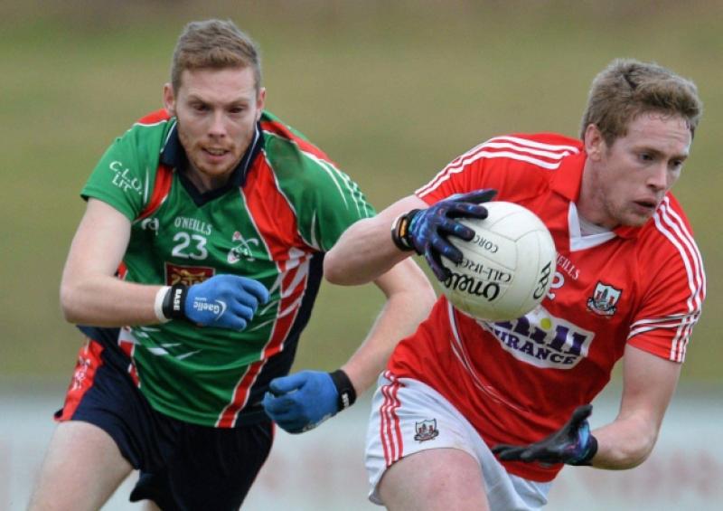 LIT's Tony McMahon gives chase to Cork's Andrew O'Sullivan this Sunday in Mallow in the McGrath Cup quarter-final