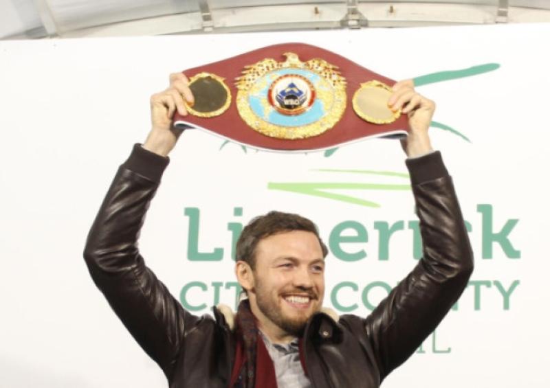 There will be homecoming celebrations for Andy Lee in Castleconnell this evening