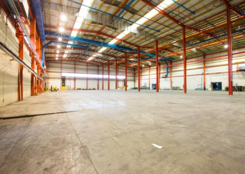 The high bay area of the former Dell building in Castletroy, now leased by the council to Troy Studios for the purposes of developing a 'fully-fledged leading studio facility'. The potential was identified during City of Culture and Fuerzabruta, below, which ran there in 2014