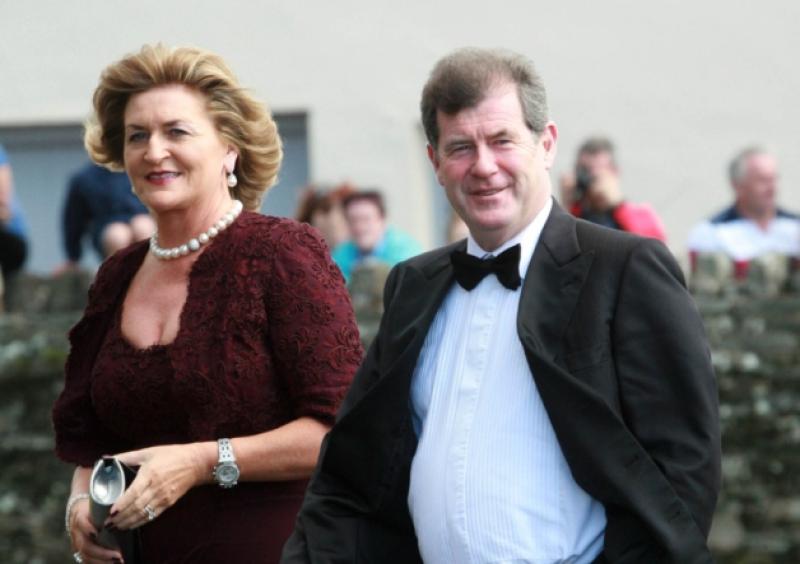 Noreen McManus with her husband JP