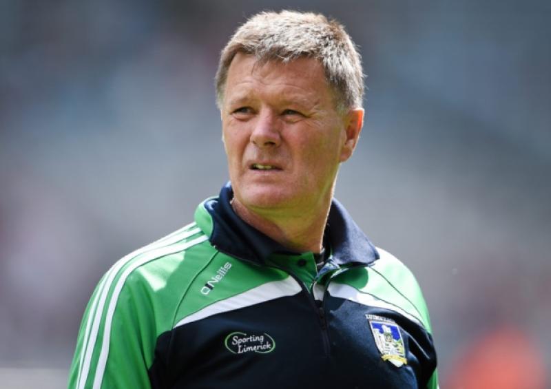 Departing Limerick minor hurling manager Brian Ryan