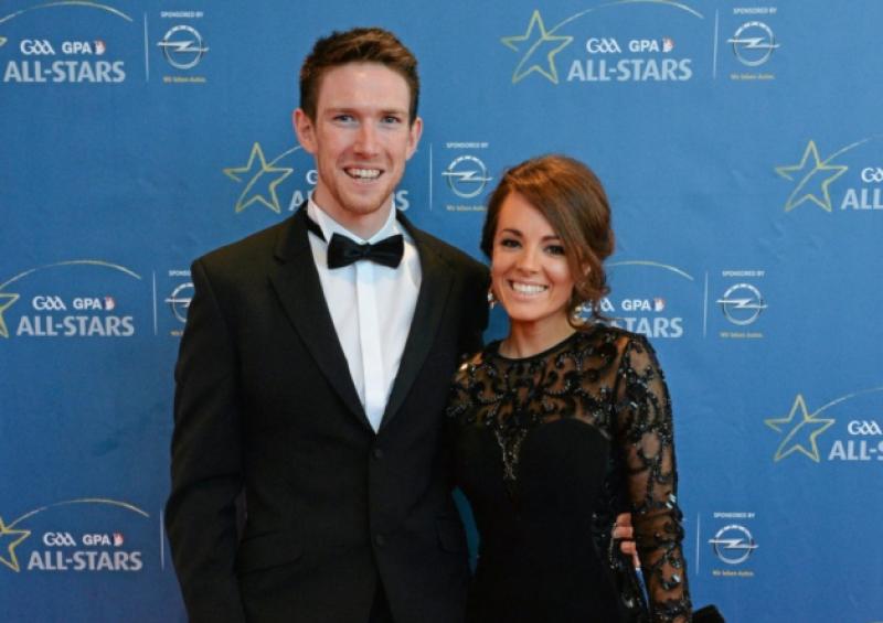 Limeirck All Star Seamus Hickey and partner Ellen at the GAA GPA All-Star Awards in the Convention Centre, Dublin