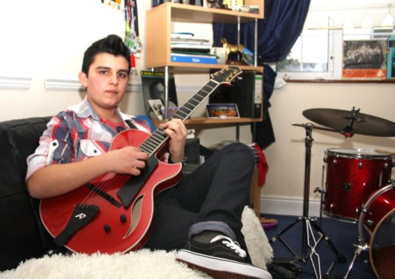 Guitar prodigy Andreas up for Mobo Award Limerick Live