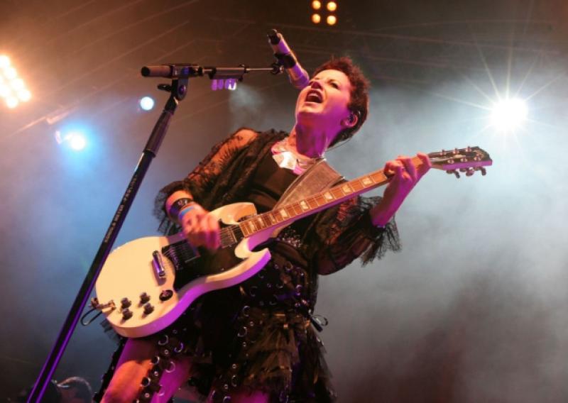 Dolores O'Riordan - due in court this week over an alleged air rage incident