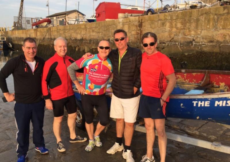Rowing for St Vincent de Paul: Des O'Malley, St John Dundon, Noel O'Connell; Ivan Powell and Peter Molony