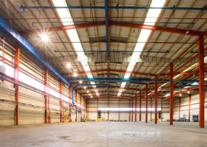 The high bay area of the old Dell Building in Castletroy - to become film studio after planning was granted to Troy Studios