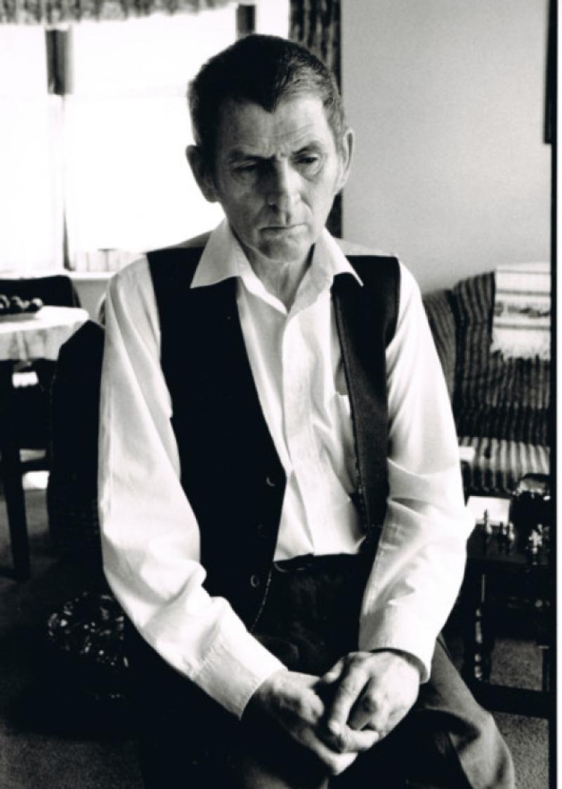 John Minihan's portrait of Michael Hartnett, whose memory is honoured again next week in NCW