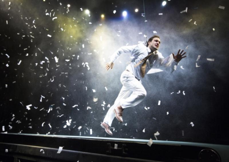 This is the Irish premiere of Fuerzabruta, which just finished a three month, sold-out run in London's Roundhouse. It boasts jaw dropping visual effects set to a nightclub beat