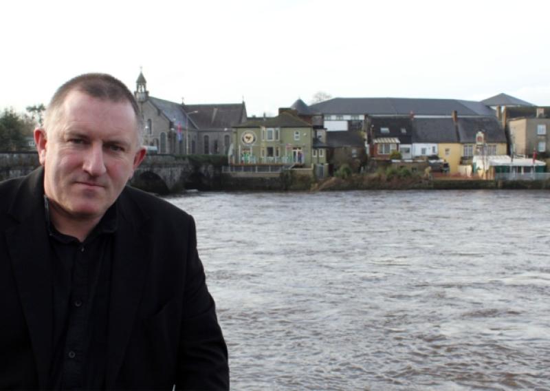 'If you look at that stretch, it is very clear that the defences are non existent': Cllr Tom Shortt,on the other side of the river to the businesses in Thomondgate which have born the brunt of some of the city's worst flooding in generations and, below: 'It was like a shipwreck': Jim Ryan, Treaty Batteries. Pictures: Mike Cowhey