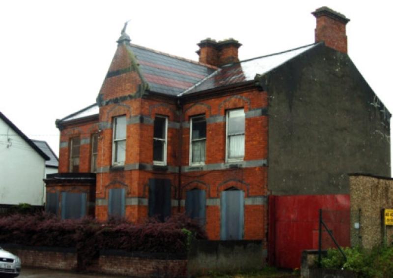 Writing's on the wall: The Kate O'Brien house was purchased by David Maxwell Fitzgerald for �80,000 last year, who said he's delighted to be associated it and will announce plans for the residence shortly