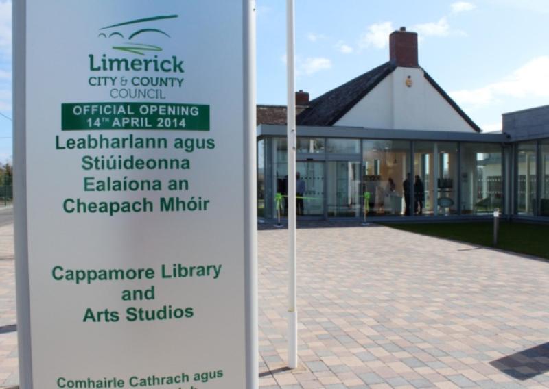 The Cappamore Library and Arts Studios was officially opened this Monday [PIcture: Michael Cowhey]