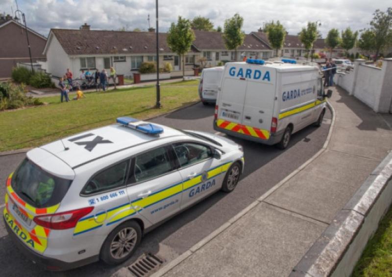 The scene of the shooting in Newcastle West