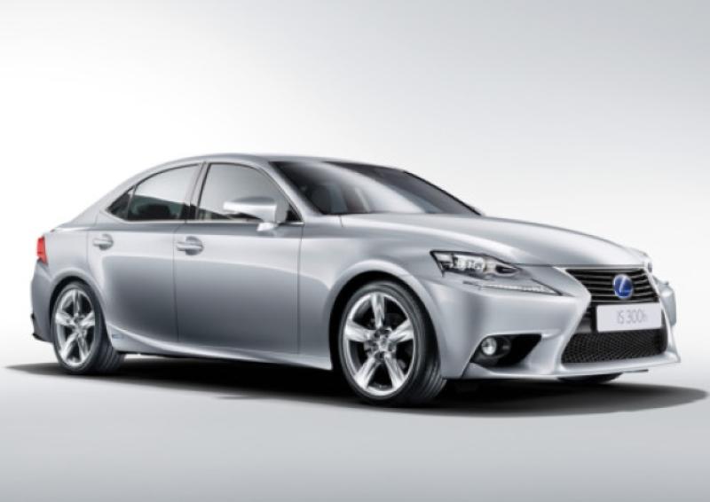 The new Lexus IS300h.